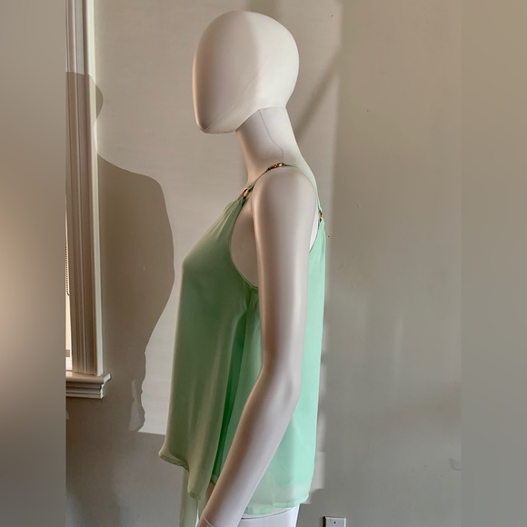 NWOT Marciano Melanie Top in Seafoam Green - Picture 5 of 7